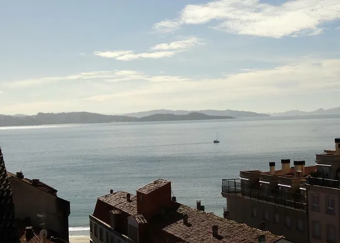 Atico En A 160 M De Playa Silgar Apartmán